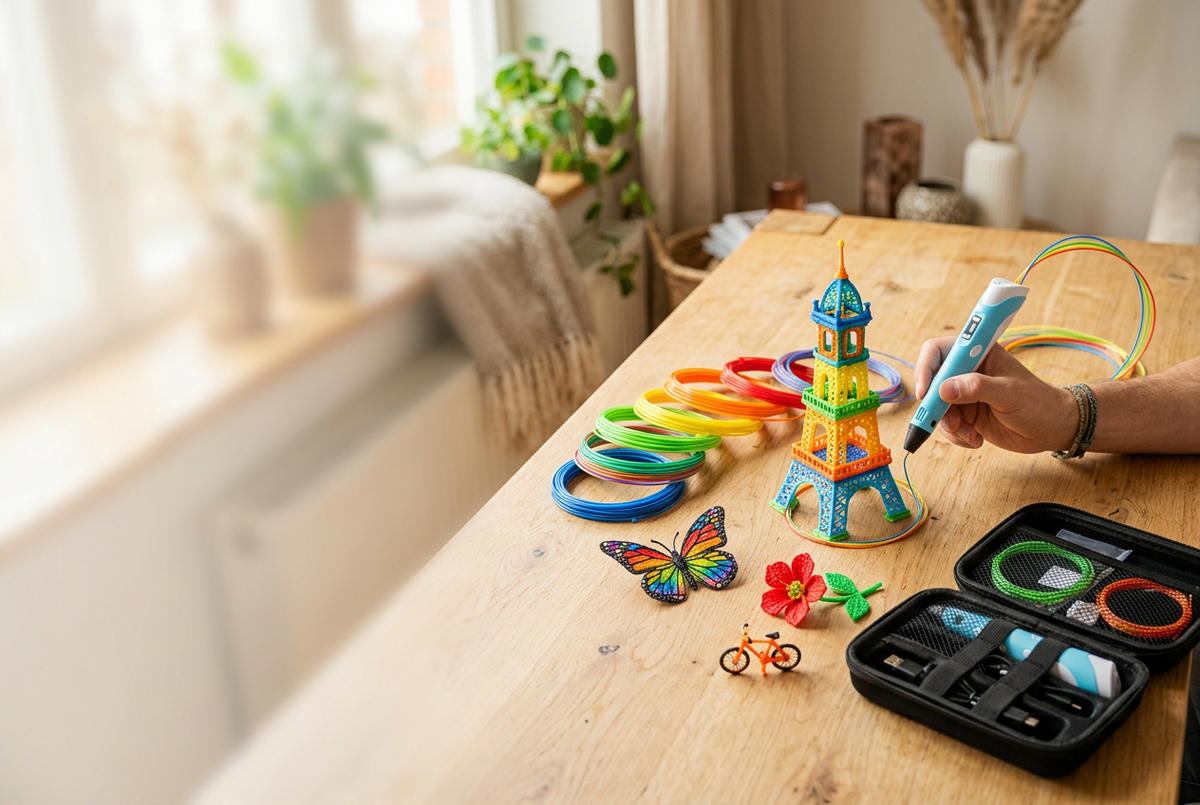 Draw in the Air. Build in 3D.